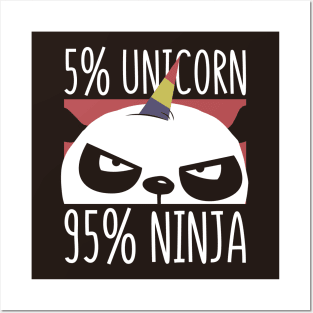 UNICORN NINJA Posters and Art